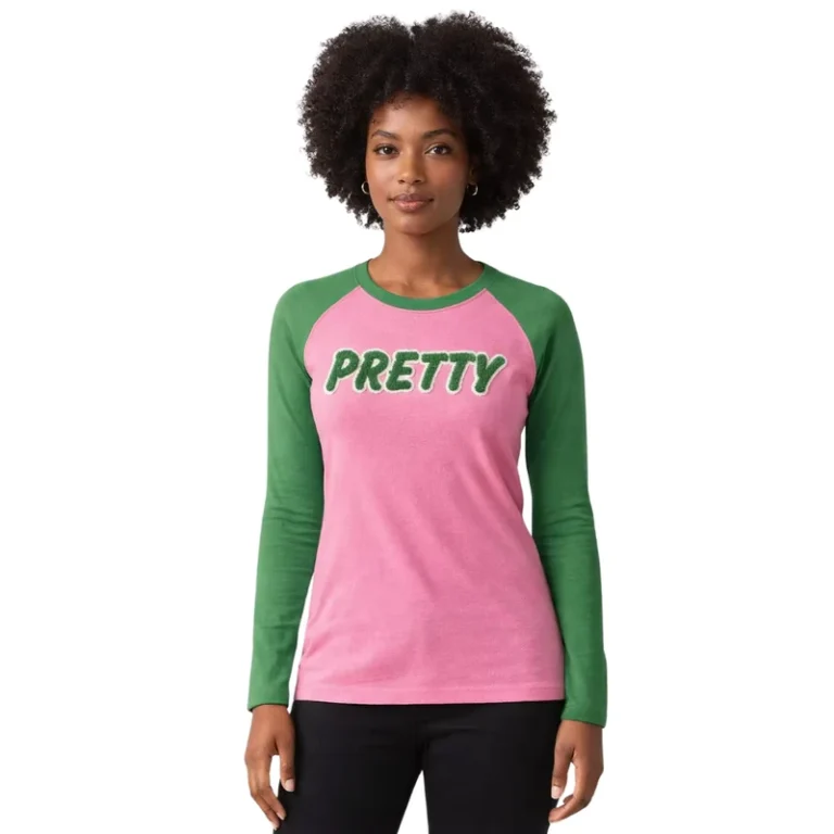 CHINEE-Womens-Eco-Friendly-Summer-Raglan-Long-Sleeve-T-Shirt-Greek-Sorority-Apparel-Customizable-Colors-Sizes-College-Sisterhood
