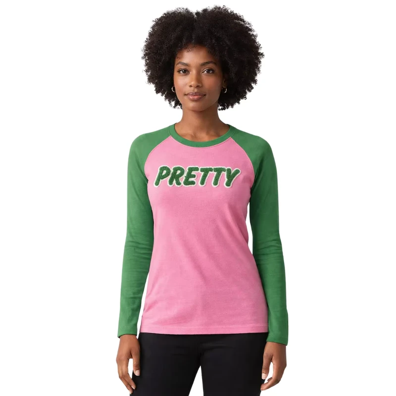 CHINEE-Womens-Eco-Friendly-Summer-Raglan-Long-Sleeve-T-Shirt-Greek-Sorority-Apparel-Customizable-Colors-Sizes-College-Sisterhood
