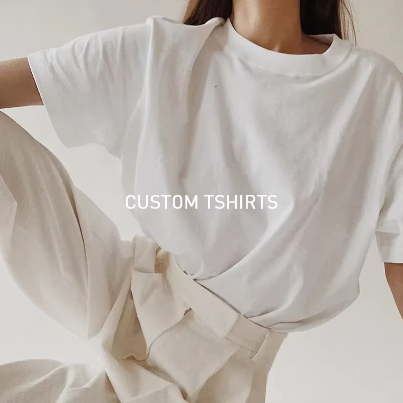 CHINEE-Womens-Oversized-Short-Sleeve-Tshirts-Breathable-Quick-Dry-Streetwear-with-O-Neck-Featuring-Logo-Decoration-for-Adults