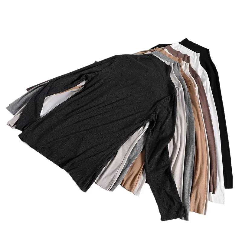 CHINEE-Womens-Stretch-Long-Sleeve-Tight-T-shirt