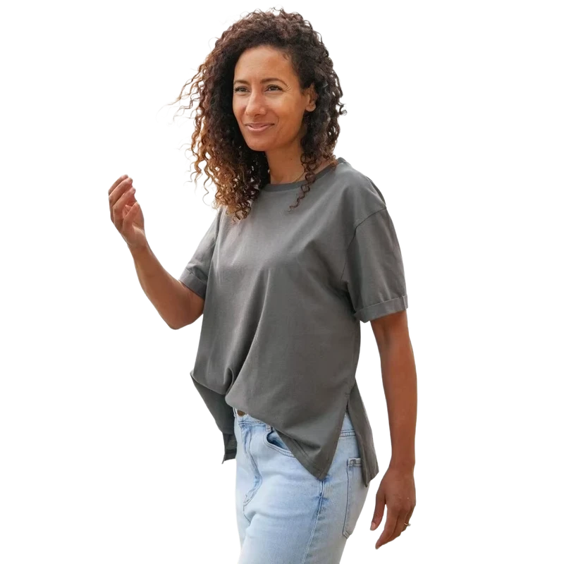 CHINEE-Womens-T-shirt-Breathable-New-Women-T-shirt-100-Cotton-SOLID-Causal-O-Neck-Short-Sleeve-Printed-T-shirt