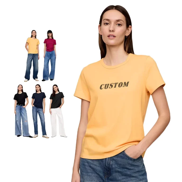 CHINEE-Womens-V-Neck-Short-Sleeve-Slim-Fit-Knitted-T-Shirt-Solid-Color-Ruched-Design-Casual-Top-Beige