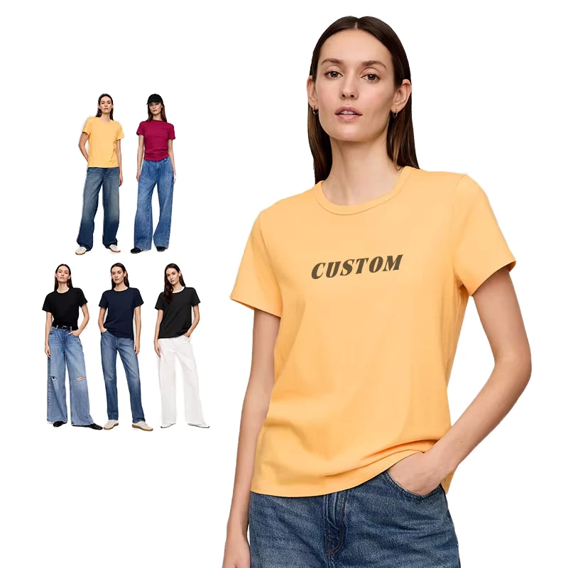CHINEE-Womens-V-Neck-Short-Sleeve-Slim-Fit-Knitted-T-Shirt-Solid-Color-Ruched-Design-Casual-Top-Beige