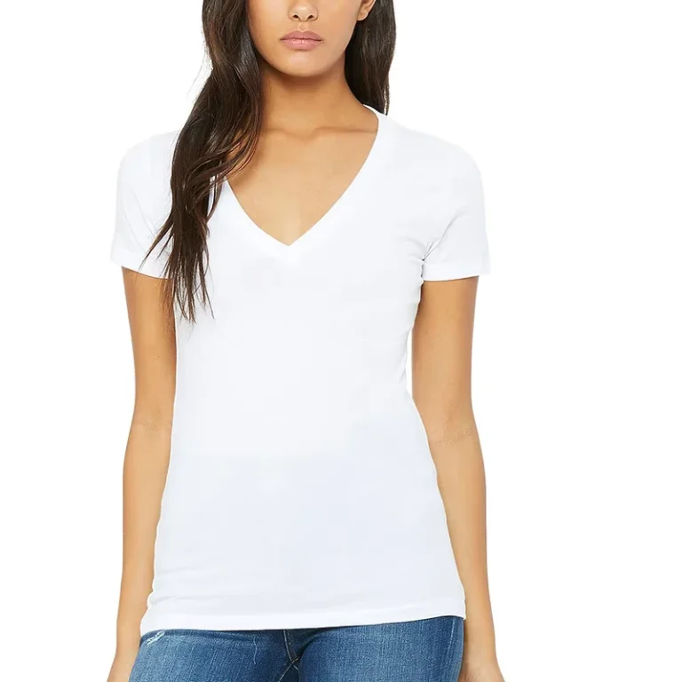CHINEE-Womens-V-Neck-Short-Sleeve-T-Shirt-High-Quality-women-t-shirt-Breathable-Loose-Fit-women-t-shirt-100-Cotton-T-shirt
