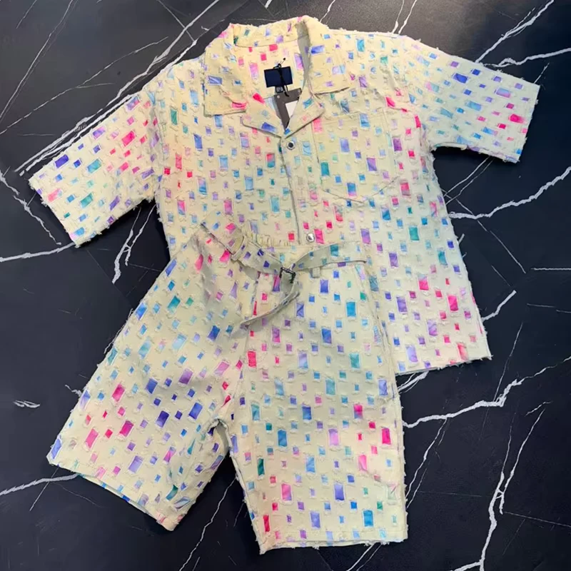 CHINEE-YSJY-Manufacturer-Streetwear-Beach-Wear-Shirt-Short-Set-Men-Summer-Oversized-Shorts-and-t-Shirt-Set-Unisex