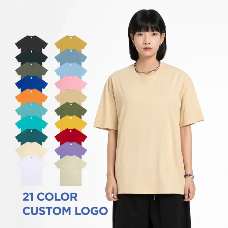 01D-220GSM-Woman-T-shirt-100-Organic-Cotton-Custom-Promotional-Plain-Tshirt-Oversized-T-Shirt-for-Women-New-Styles