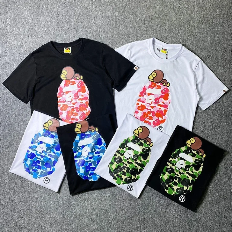 1-1-High-Quality-100-Cotton-Friendly-Breathable-Knitted-Casual-Men-Heat-Transfer-Ape-Print-Shark-Ba-Pe-T-Shirt-1