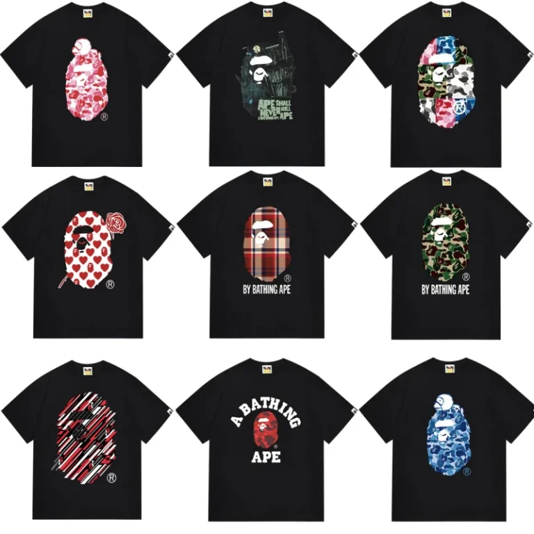1-1-High-Version-Letter-Printing-Bathing-Ape-Shirt-Fashion-Designer-T-Shirt-Men-Trendy-Printed-Bapees-T-Shirt-3