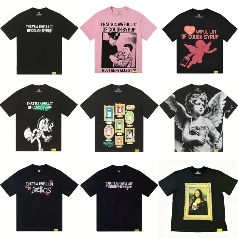 100-Cotton-AWFUL-LOT-of-COUGH-SYRUP-T-shirt-Top-Quality-Tee-Oversized-Mens-Short-Sleeve-Shirts-for-Men-Tshirts
