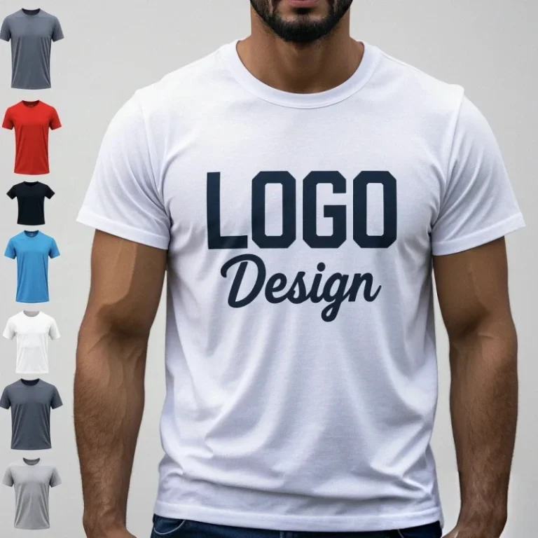 100-Cotton-Graphic-Tees-Solid-Color-Unisex-210Gsm-Blanks-Mens-Printed-Plain-Round-Neck-T-Shirt