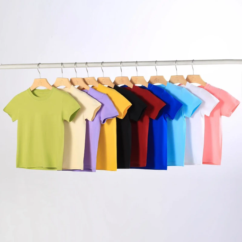 100-Cotton-Kids-T-Shirt-Boys-Girls-Short-Sleeve-Crew-Neck-Tee-Top-Unisex-Children-Clothing-Summer-Wear