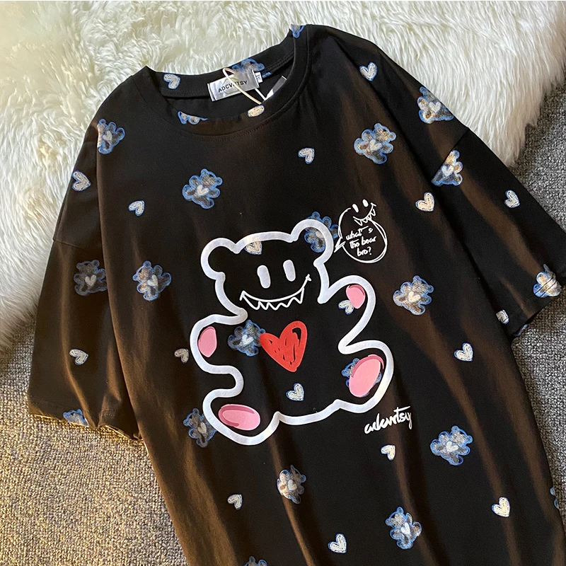 100-Cotton-Oversized-Solid-T-shirt-Custom-Fashion-Men-Short-Sleeve-Casual