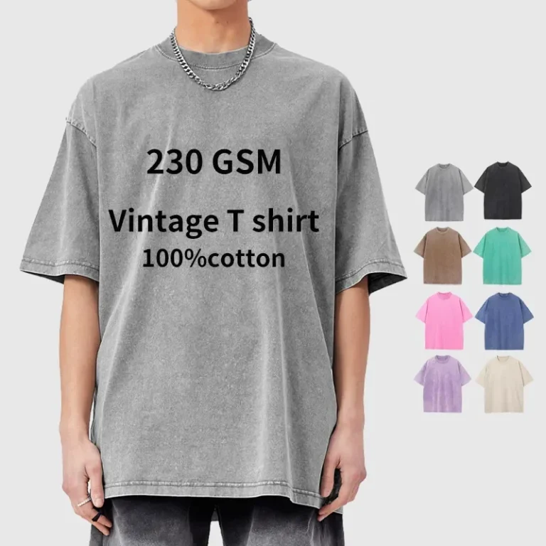 100-Cotton-Solid-Acid-Wash-Oversized-T-Shirt-Comfortable-Street-Fashionable-Print