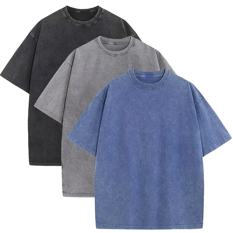 100-Cotton-Summer-Mens-Women-Plain-Vintage-Blank-T-shirts-Acid-Wash-Distressed-T-shirt