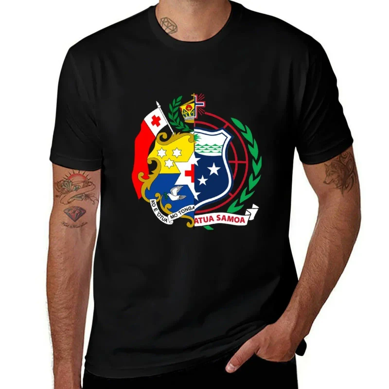 100-Cotton-T-Shirt-Custom-Logo-Polynesian-Tribal-Samoan-Tonga-Print-Samoa-Tonga-Pohnpei-Kosrae-Women-Men-Short-Sleeve-T-Shirts