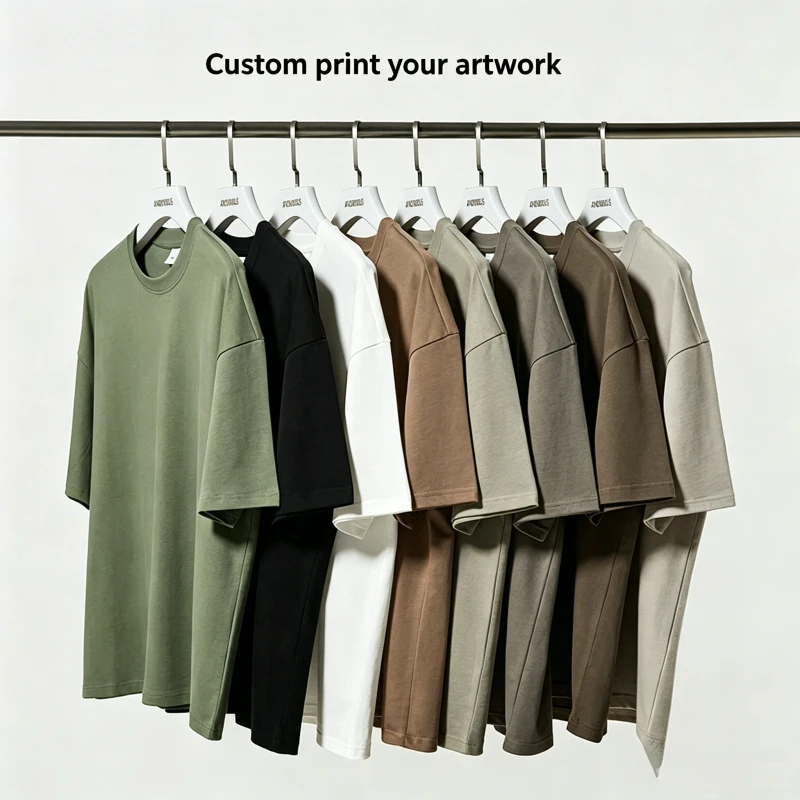100-Cotton-Tshirt-Dry-Hand-feel-Premium-Screen-Printing-Fashion-Plain-Tshirts-Graphic-Custom-T-Shirt-for-Men
