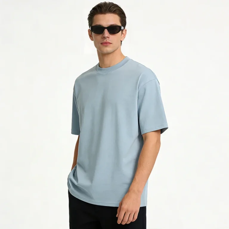 100-Cotton-Unisex-T-shirts-Factory-Solid-Knitted-Blank-Design-Casual-Breathable-Specified-Weights-Optional