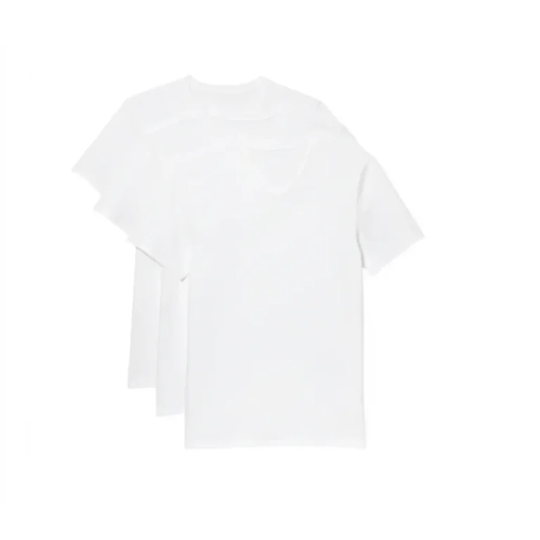 100-Cotton-V-neck-T-shirt-for-Men-Fashion-Design-Slim-Fit-Top-With-Short-Sleeve-Solid-Pattern-Knitted