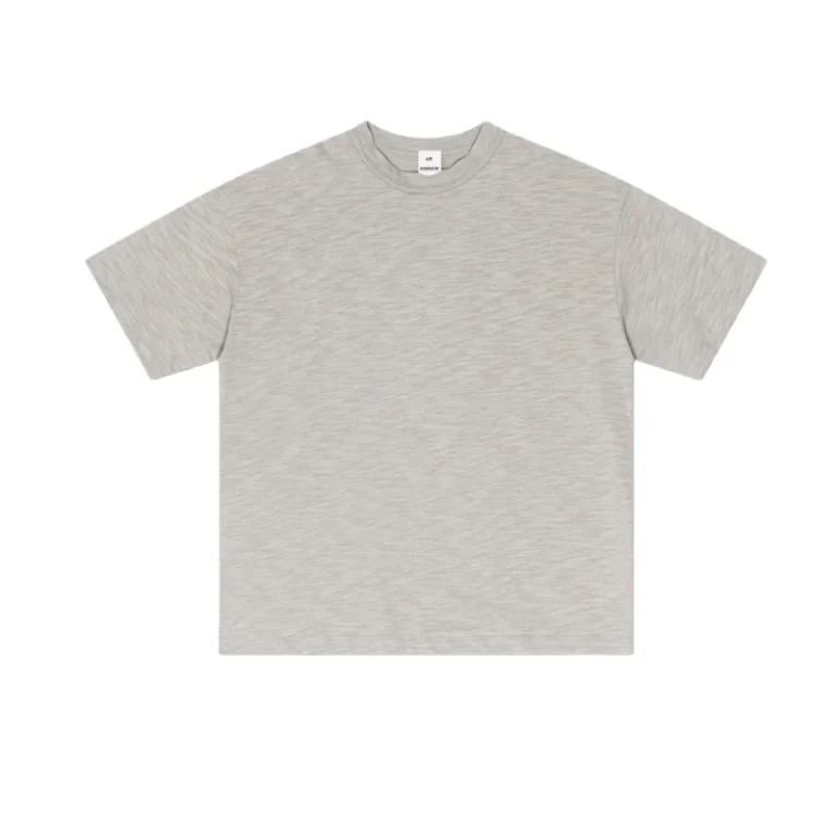 100-Organic-Cotton-Unisex-T-Shirt-Silk-Screen-Printed-Solid-Bamboo-T-shirt-Custom