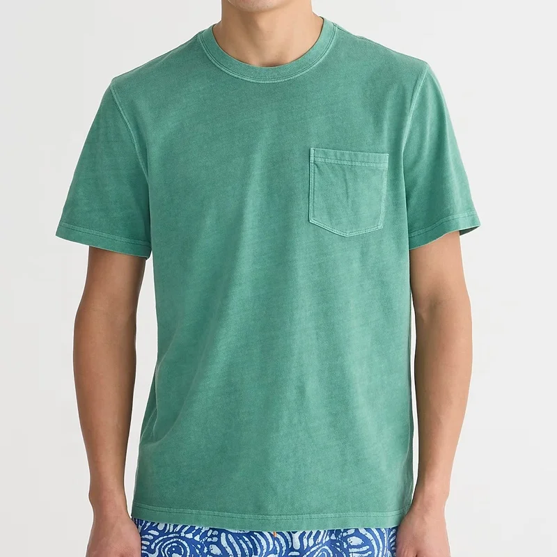 100-Orgnaic-Cotton-Pocket-T-shirt-Mens-Cotton-Short-Sleeve-Mens-Custom-Tshirts-Crew-Neck-Tshirt-for-Men
