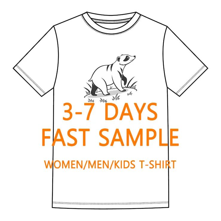 100-Polyester-Bear-Printed-Mens-T-shirts-Heavyweight-Oversized-Tshirt-Embroidery-Custom-T-Shirt