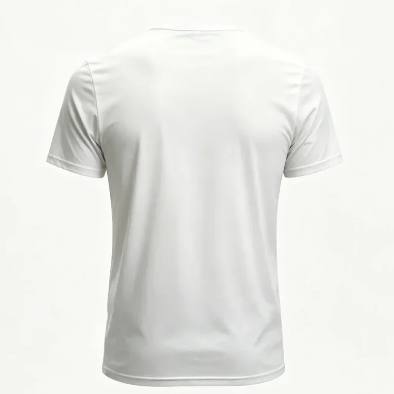 100-Polyester-Blank-White-T-Shirt-for-Sublimation