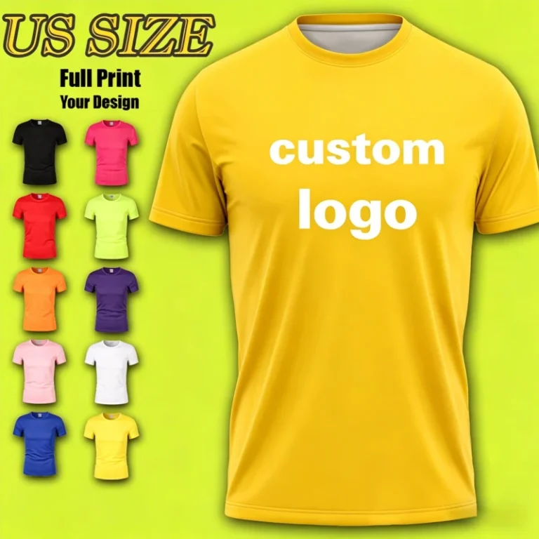100-Polyester-Mens-T-Shirt-Lightweight-Quick-Dry-Durable-Crew-Neck-Tees-in-Fashion-Colors-All-Sizes-t-Shirt-Women