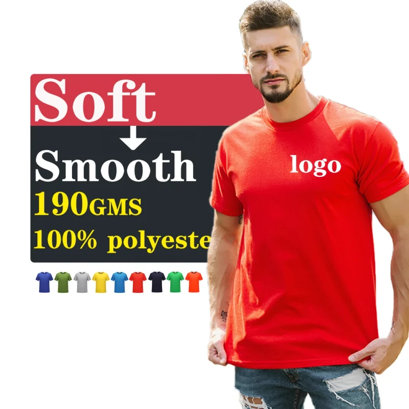 100-Polyester-Mens-T-shirts-Grey-T-shirt-Prints-Custom-logo-Plain-t-Shirt