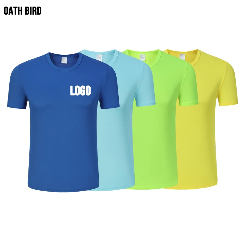 100-Polyester-Plain-Blank-Mesh-Fabric-Unisex-T-shirt-Custom-Printing-Logo-Tshirt-Quick-Dry-Mens-Summer-Workwear-T-Shirts