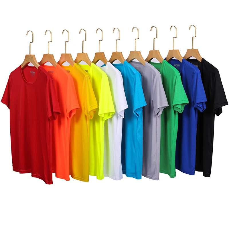 100-Polyester-T-Shirt-Fitness-Training-Breathable-Workout-Printed-Mens-Round-Neck-Solid-Color-Quick-Drying-T-Shirt-Customized