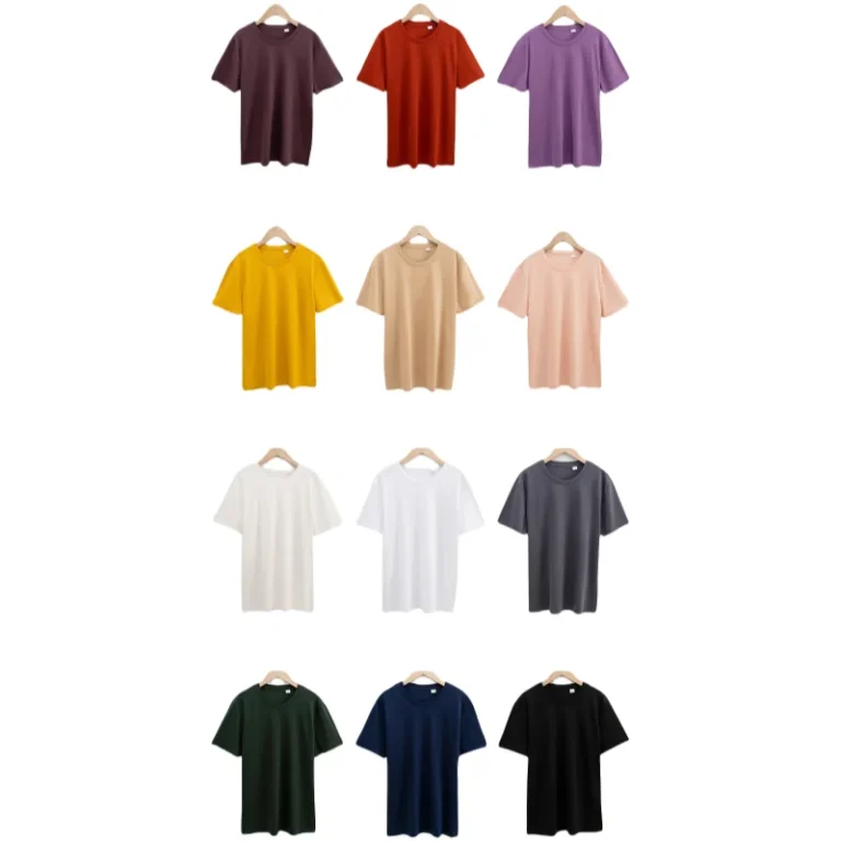 100-Supima-Cotton-Knitted-T-Shirt-for-Men-260gsm-Oversized-Patterned-Design-Puff-Printing-Custom-Logo
