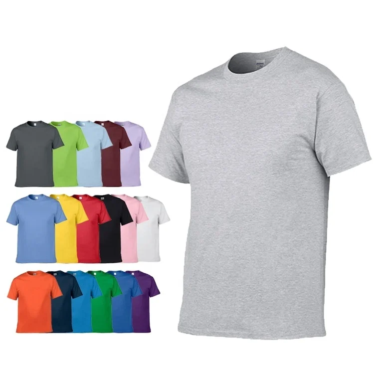 150-Gsm-Big-Size-EU-Size-100-Cotton-Unisex-Casual-Daily-Short-Sleeve-Custom-Logo-Mens-T-shirt-T-Shirts-Tee