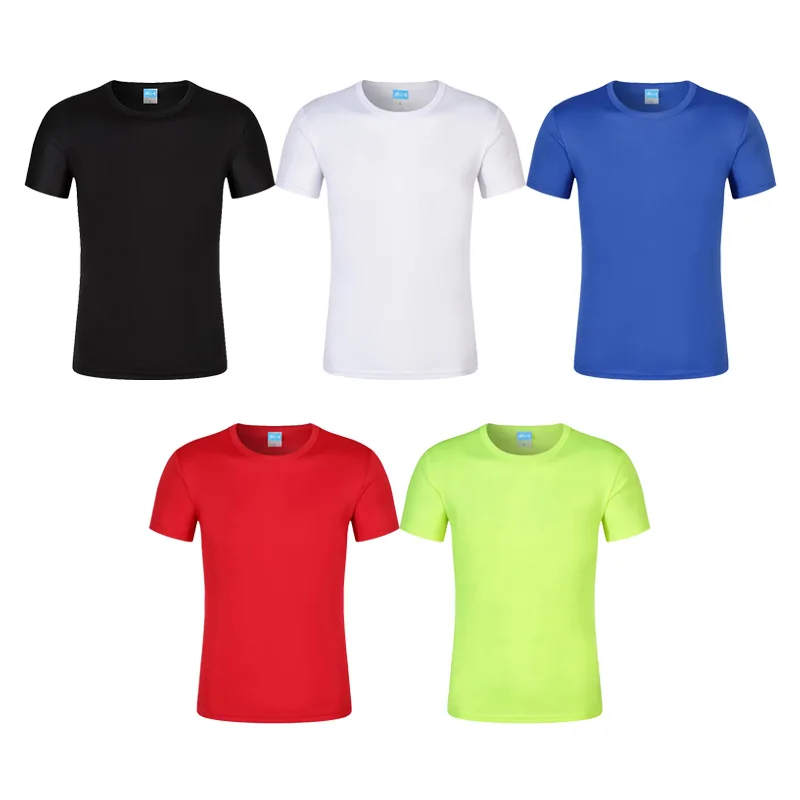 180g-100-Polyester-Custom-Printing-Blank-T-shirts-Sport-Tee-Shirt-Blouses-Tops-Unisex-Gym-Dry-Plain-T-Shirt-Camisa-for-Kids