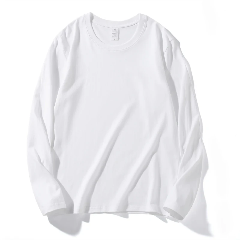 200gsm-100cotton-Customizable-Blank-Long-Sleeve-t-Shirts