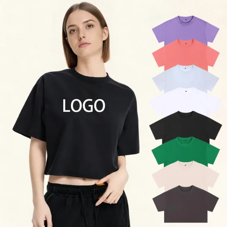 210GSM-Crop-Top-T-shirt-Custom-logo-Pure-Cotton-Hot-Girl-Womens-T-shirt-Print-Cropped-Boxy-Cut-Fitness-T-shirts-for-Women