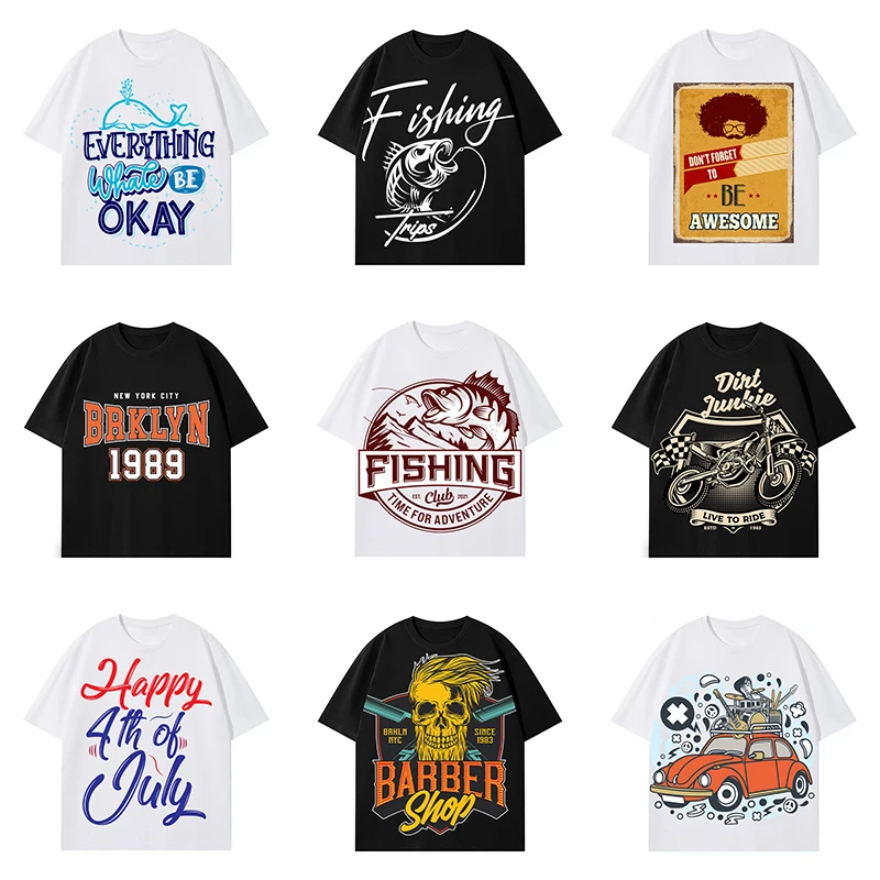 220g-Unisex-Custom-Printing-T-Shirts-logo-Comfortable-100-Cotton-Vintage-Men-Plus-Size-Breathable-Short-Sleeve
