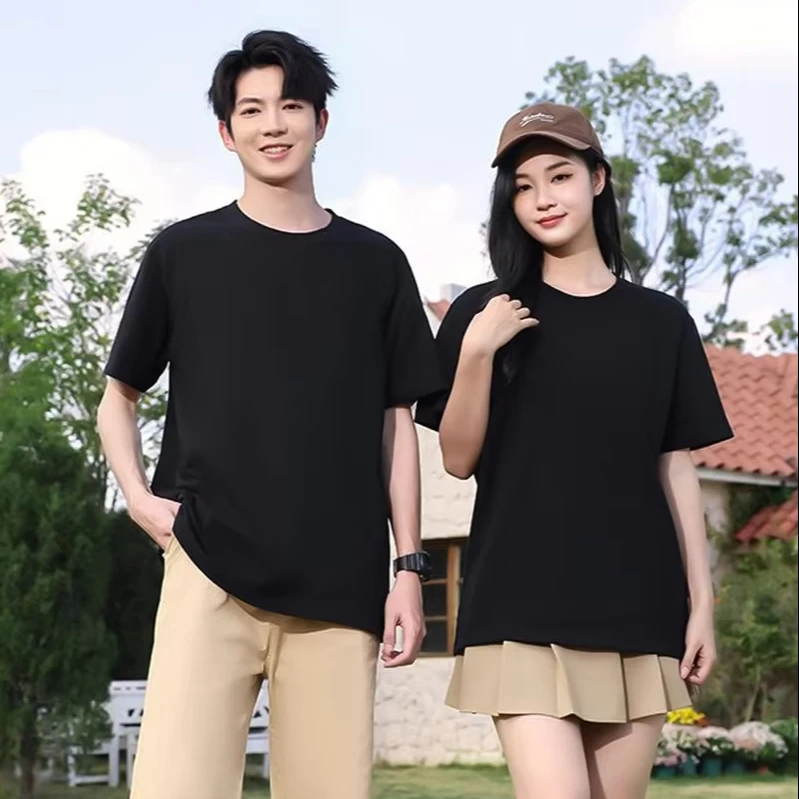 230-GSM-100-Organic-Cotton-Printed-T-Shirt-Round-Neck-Oversized-Plus-Size-Men-and-Women-Heavyweight-Printed-Blank-T-Shirts