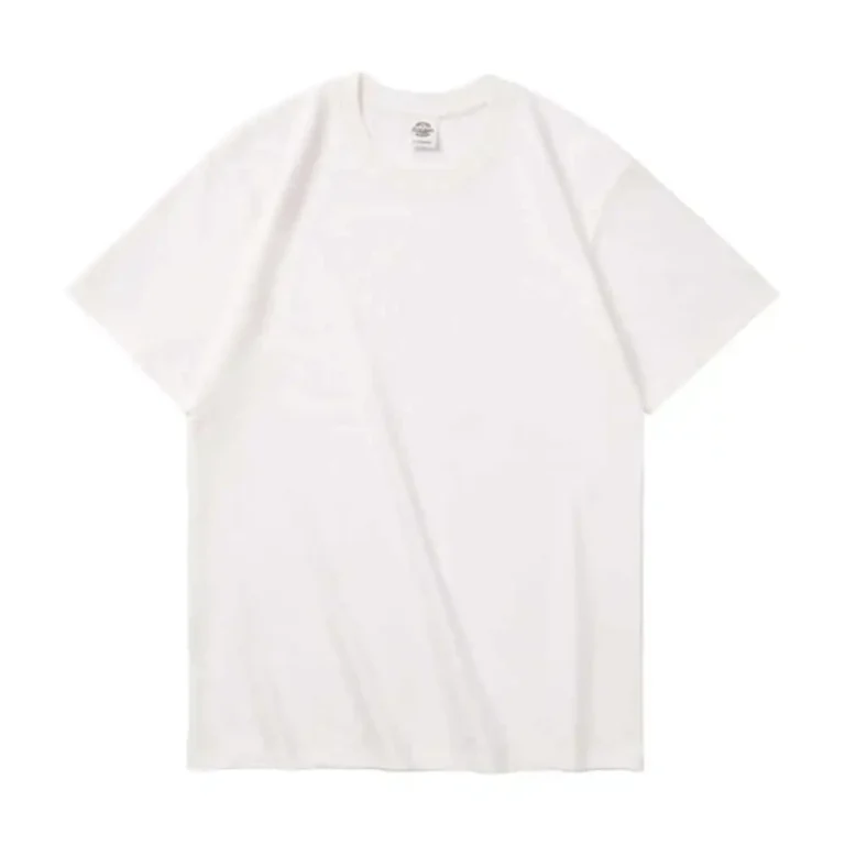 230G-Summer-Cotton-T-Shirt-OEM-ODM-Casual-Style-Soft-Comfortable-Skin-Friendly-Short-Sleeved-Heavy-Weight-Blank-Design-1
