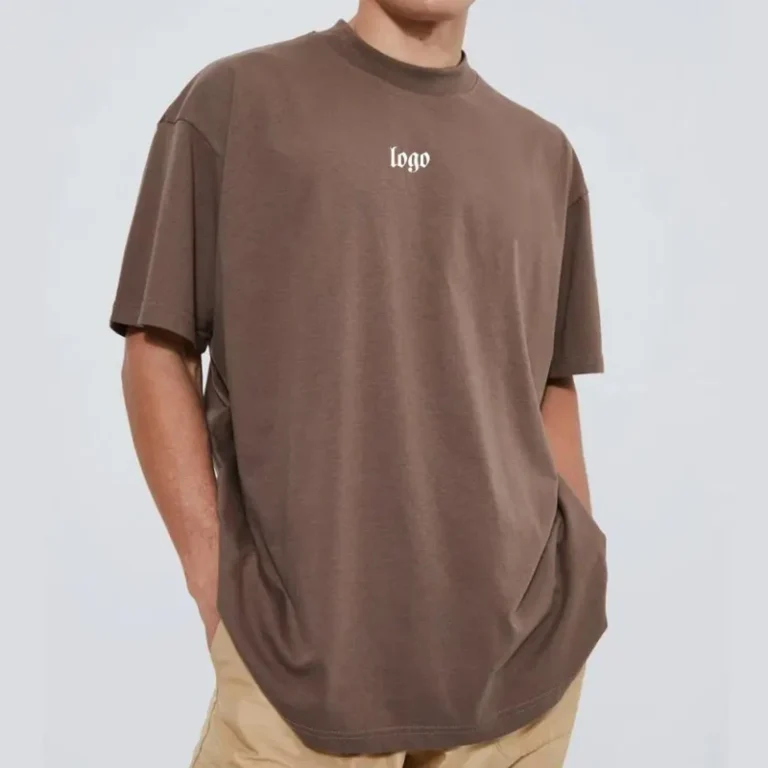 230g-Oversized-Tshirt-Tee-Round-Neck-Organic-Cotton-Printed-Heavyweight-Blank-T-Shirt-Plus-Size-Mens-T-Shirt