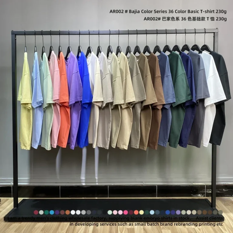 230g-Pure-Cotton-Loose-Fit-Unisex-Short-Sleeve-Fitness-T-Shirt-Dopamine-Style-Solid-Color-Casual-Oversized-1