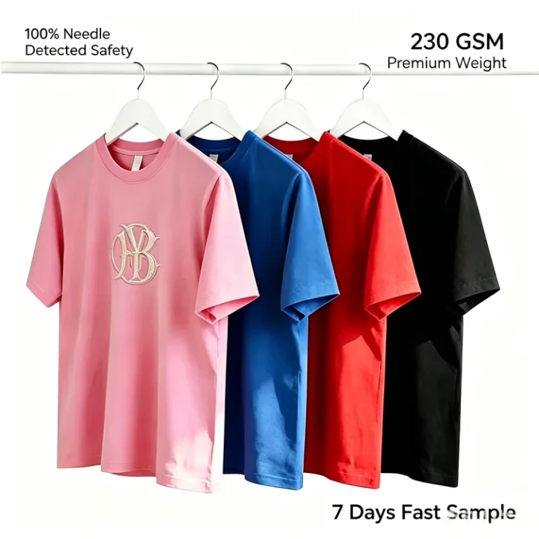 230gsm-Heavyweight-100-Cotton-Blank-T-shirt-Oversized-Boxy-Fit-Tee-Source-Factory