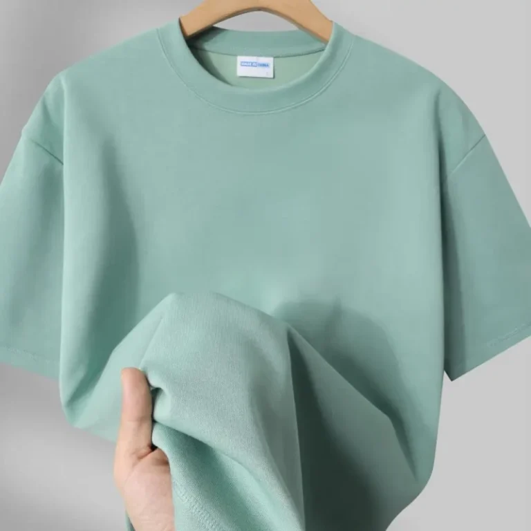 230gsm-Oversized-T-Shirt-Men-Streetwear-Blank-Cotton-Plain-Dyed-O-Neck-Plus-Size-Custom-Logo-Embroidery
