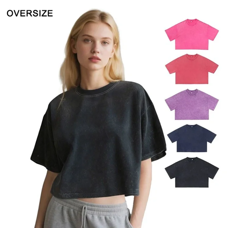 240Gsm-Vintage-Crop-Top-T-shirt-Oversized-Plain-Custom-Blank-Acid-Snow-Washed-Cotton-Tee-Blank-T-Shirt-for-Women