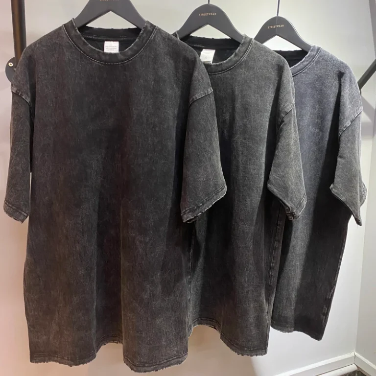 250-Gsm-Vintage-Washed-Heavy-Weight-Crew-Neck-Custom-Luxury-Oversized-Tshirts-Unisex-Plain-100-Cotton-Distressed-T-Shirt-for-Men