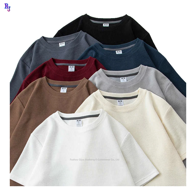 280GSM-Custom-Logo-100-Cotton-T-Shirt-Mens-Oversized-T-Shirt-Drop-Shoulder-Streetwear-Heavyweight-Tshirt