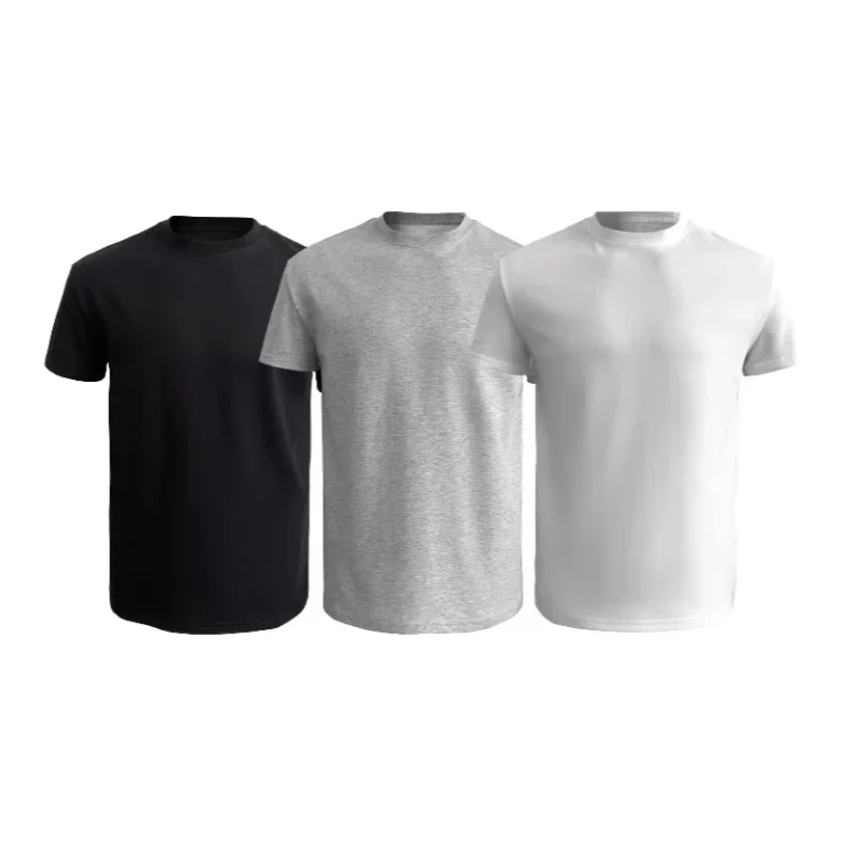 3-Pack-Mens-Basic-Solid-Color-Crew-Neck-T-Shirts-Short-Sleeve-Cotton-Casual-Tops-in-Black-Daily-Wear
