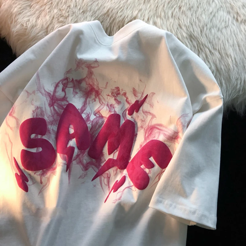 3D-Puff-Print-Tshirts-Custom-With-Logo-Printed-Summer-Oversized-Heavyweight-Cotton-T-Shirt-Custom-Men-T-Shirt