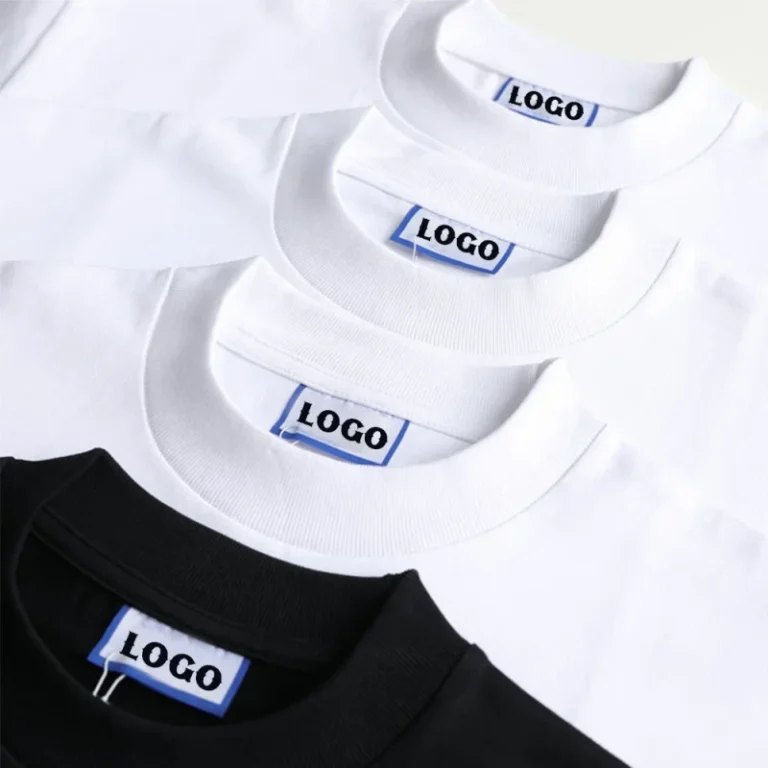 400-Gsm-Thick-Tight-Collar-Streetwear-T-Shirt-Printing-Custom-T-Shirt-100-Cotton-Men-Blank-Plain-T-Shirts