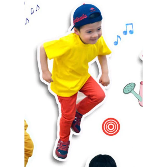 40S-KID-210gsm-100-Cotton-40S-SIZE-90CM-150CM-Custom-Logo-KIDS-Short-Sleeves-T-shirt