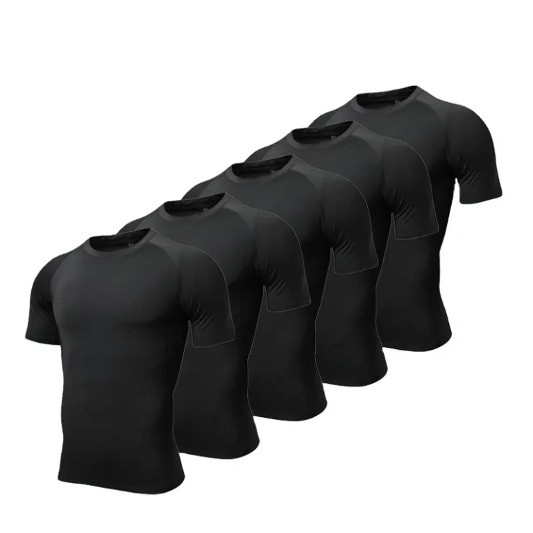5-Pack-Mens-Compression-Shirts-Short-Sleeve-Cool-Dry-Sports-Athletic-Workout-Base-Layer-Undershirt-T-Shirt-Tops-1